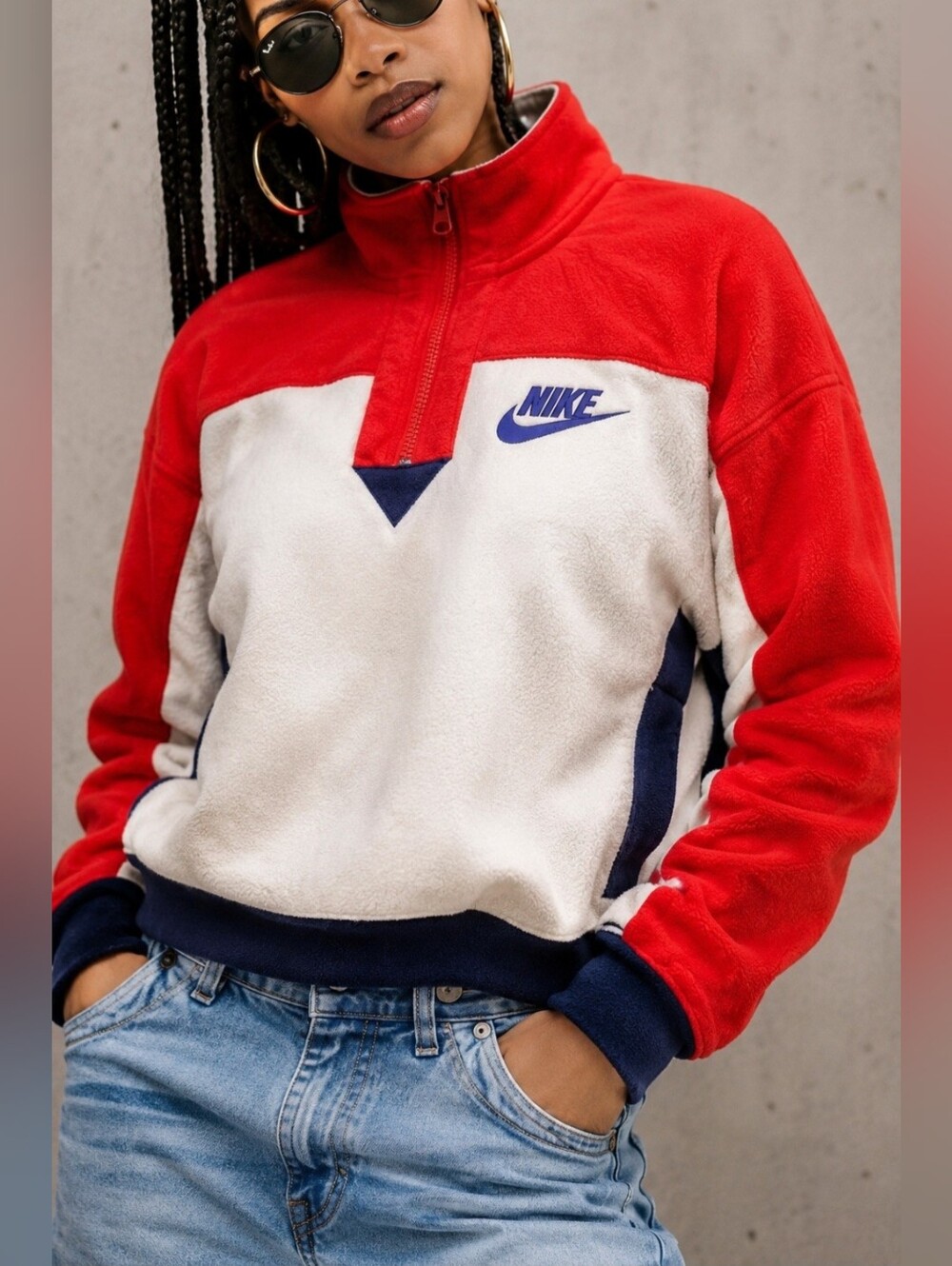 Nike Polar Fleece Pullover Size Medium